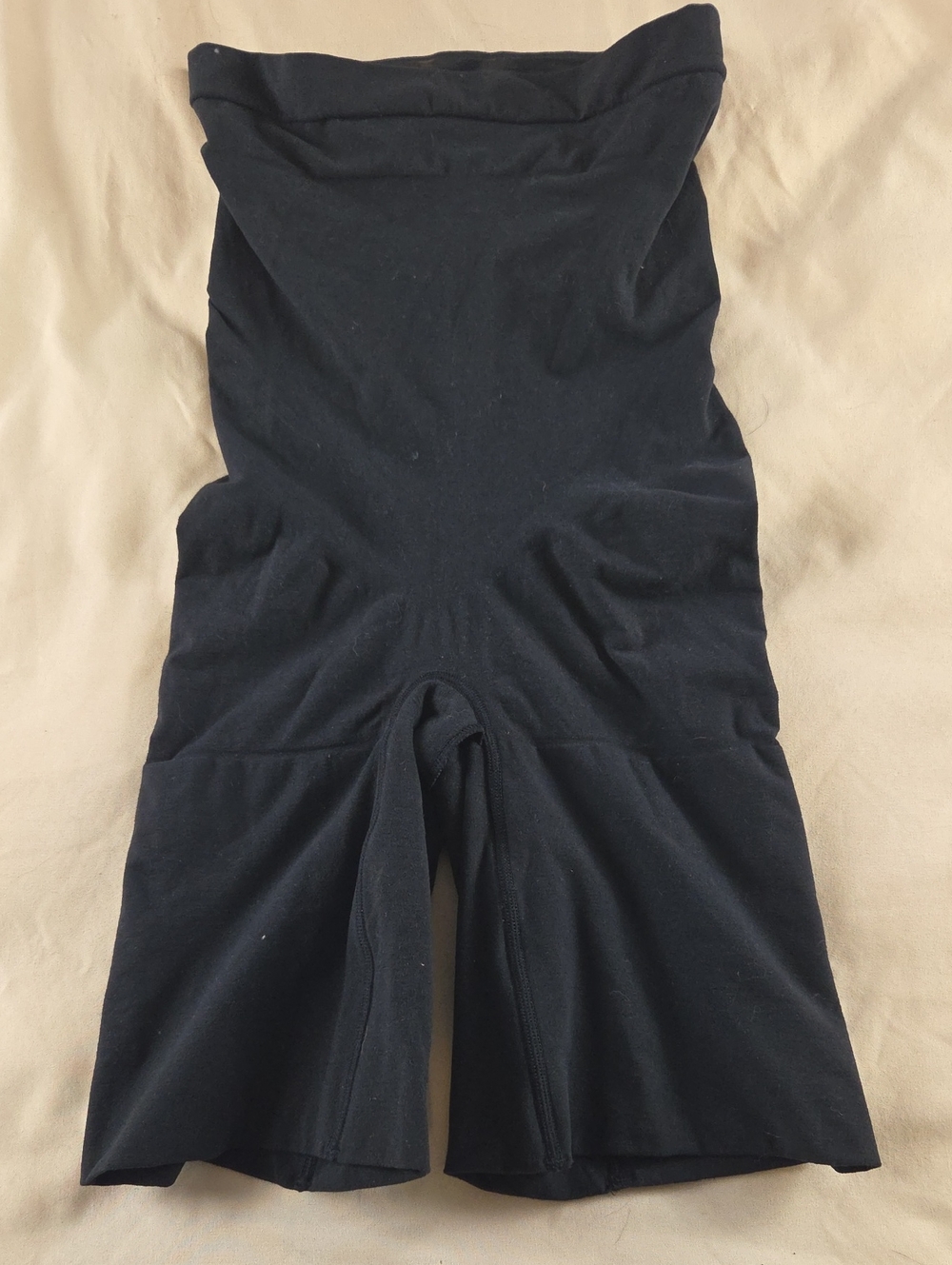 SPANX Black High-Waist Shaping Shorts